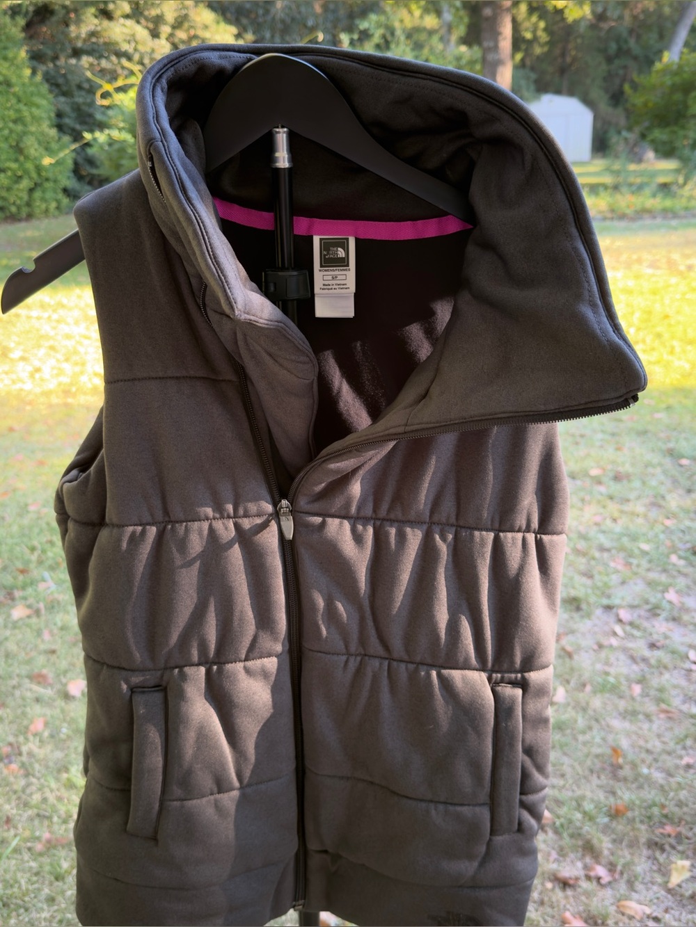 The North Face Darella Insulated Asymmetrical Vest Women's Small S/P Grey